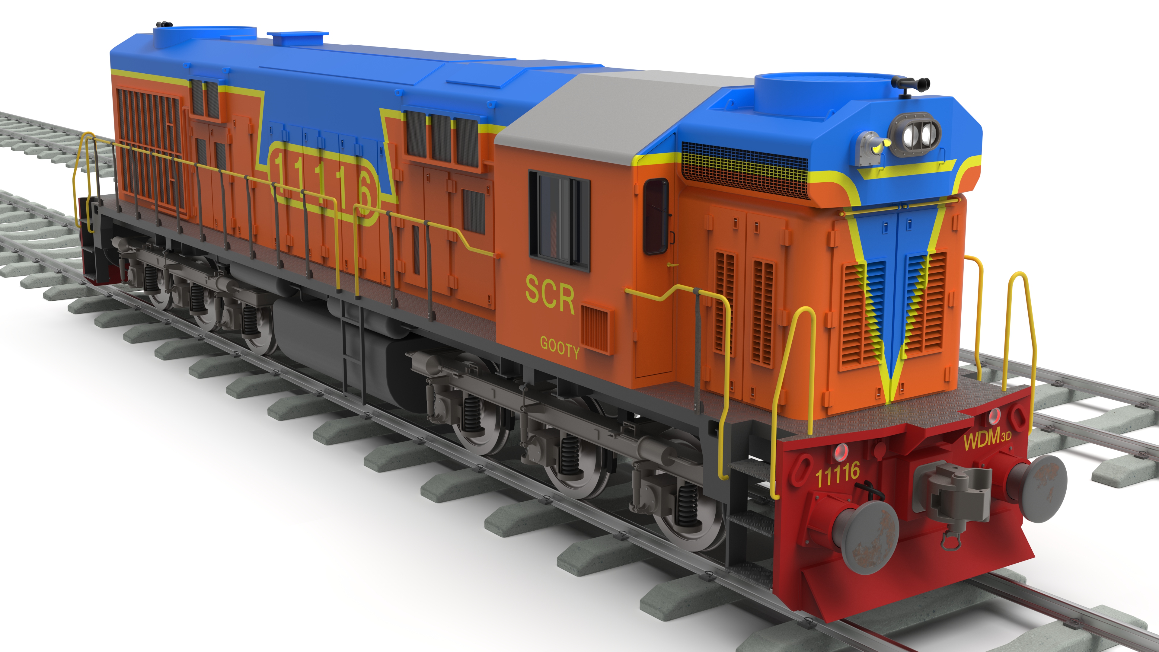 Locomotive engine
